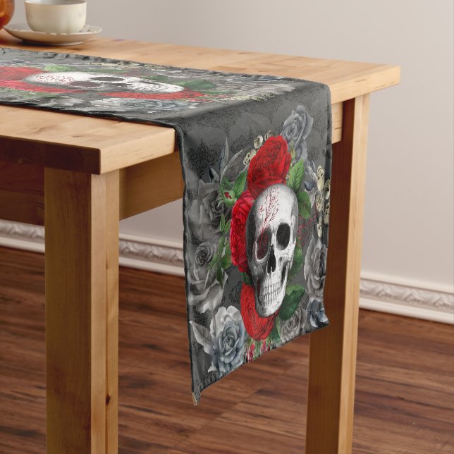 Skull Table Runner (In Situ)