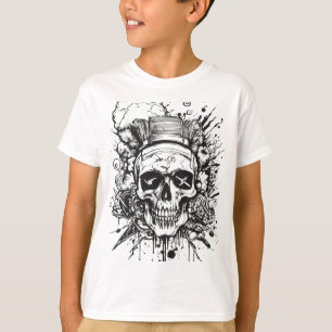 Skull Tattoo Art T-Shirt