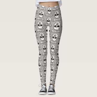 Skull Tattoo Leggings