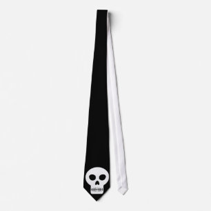 skull tie