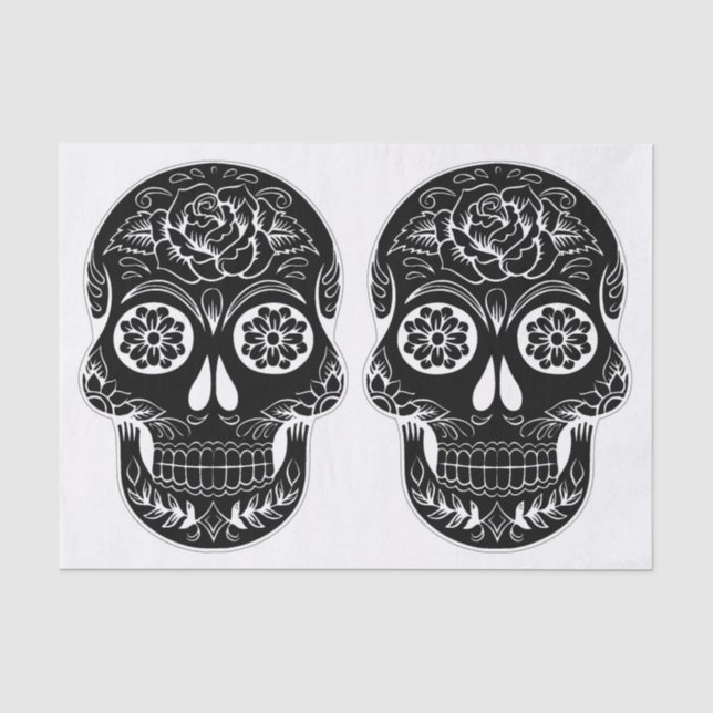 Skull Tissue Paper (Front)