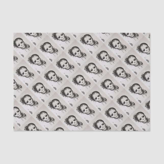 Skull Tissue Paper (Front)
