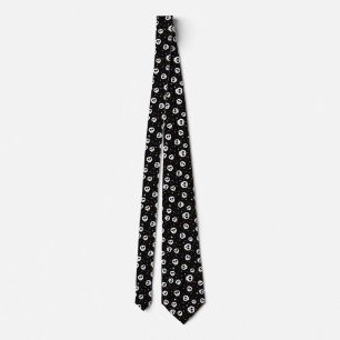Skull Toss Dress Tie