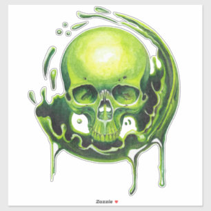 skull Toxic splash