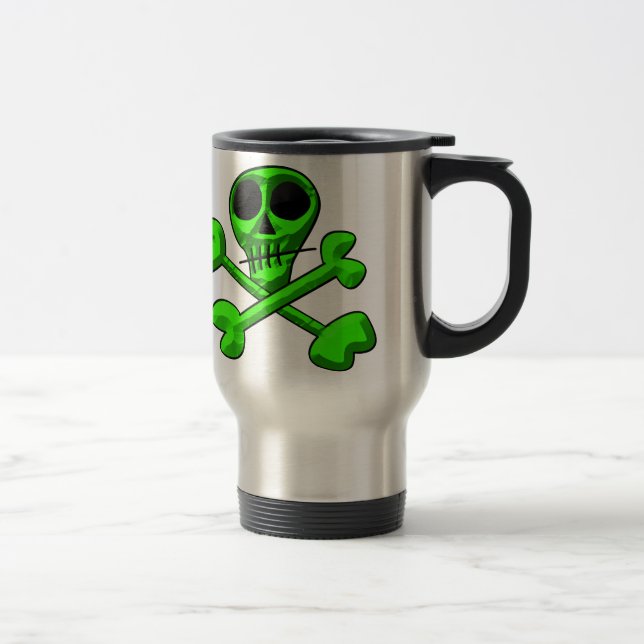 Skull Travel Mug (Right)