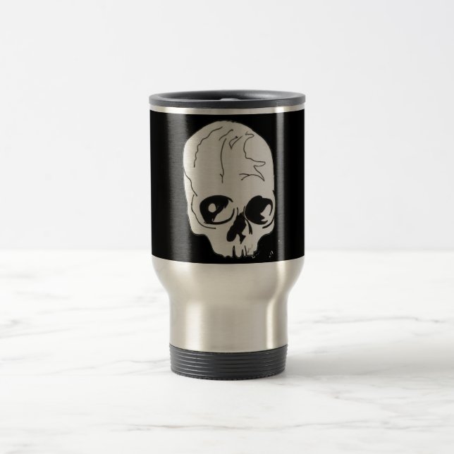 Skull travel mug (Center)