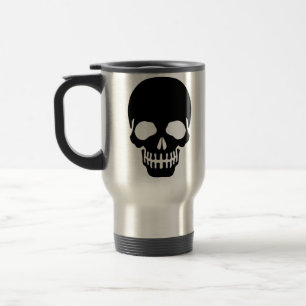 skull travel mug