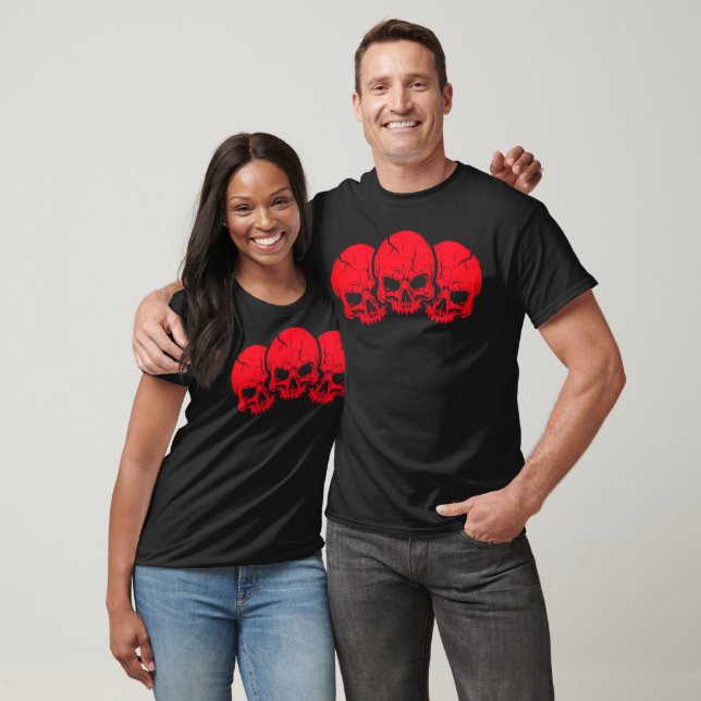 Skull Trio T-Shirt (Unisex)