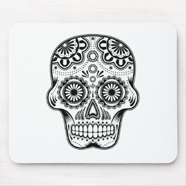 skull true mouse mat (Front)