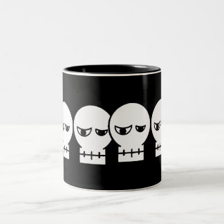 Skull Two-Tone Coffee Mug