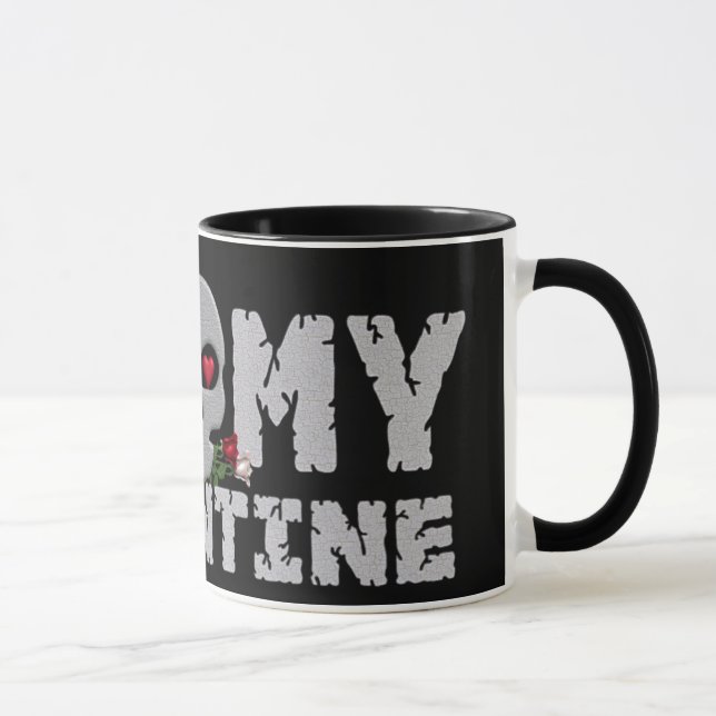 Skull Valentine mug (Right)