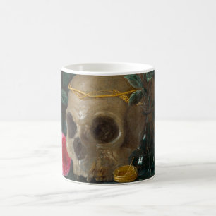 Skull Vanitas Still Life Jan van Kessel Coffee Mug