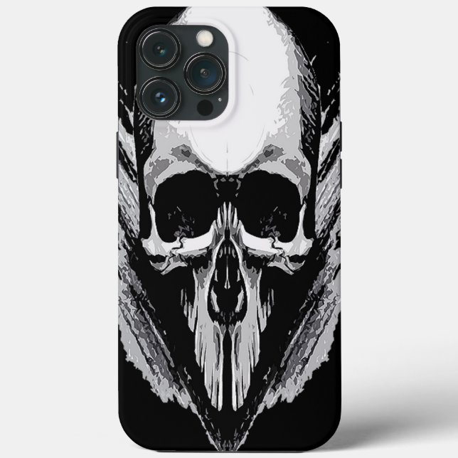 Skull vector poster Case-Mate iPhone case (Back)
