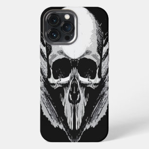 Skull vector poster iPhone 13 pro max case