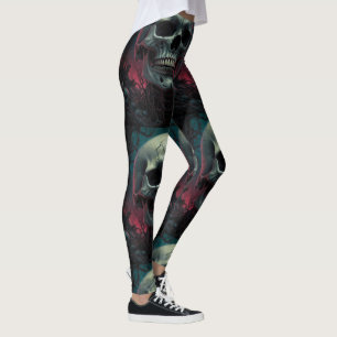 Skull Vibe Leggings, Bold, Badass &Unapologetic Leggings