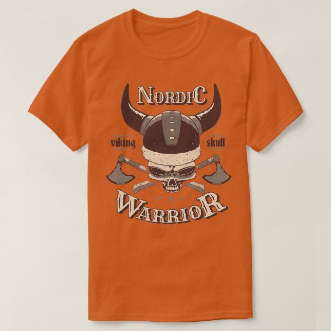SKULL VIKING T-Shirt (Design Front)