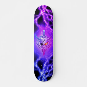 Skull VIKING WARRIOR Skateboard