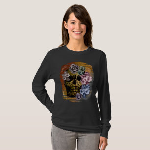 SKULL VINTAGE FLORAL T-Shirt
