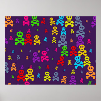 Skull Wallpaper Poster