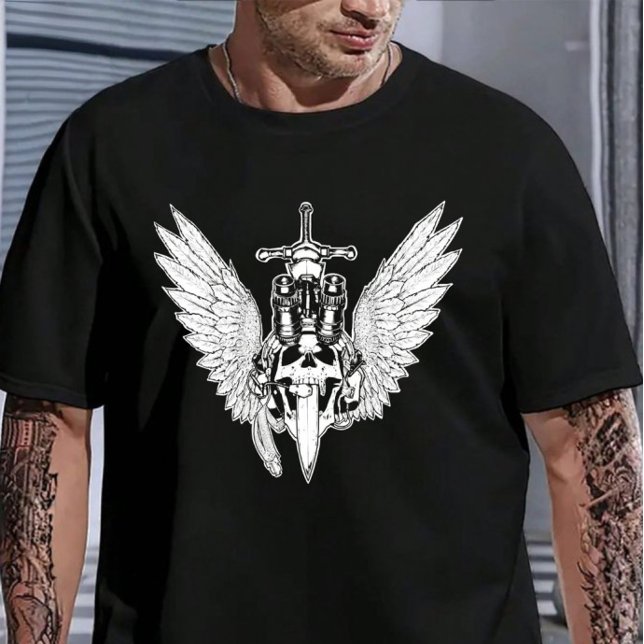 Skull Wings Unisex Tee (Creator Uploaded)