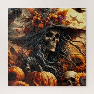Skull Witch Puzzle
