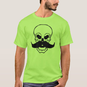 Skull with a moustache T-Shirt