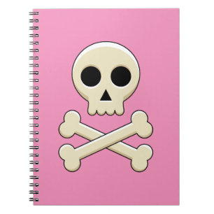 Skull with Bones Notebook