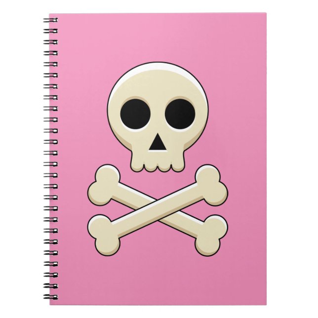 Skull with Bones Notebook (Front)
