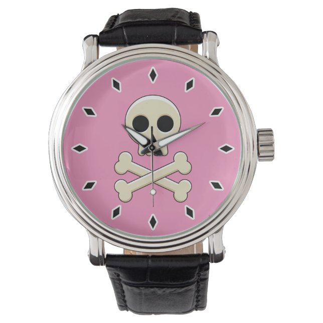 Skull with Bones Watch (Front)