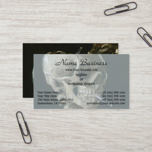 Skull with Burning Cigarette by Vincent van Gogh Business Card