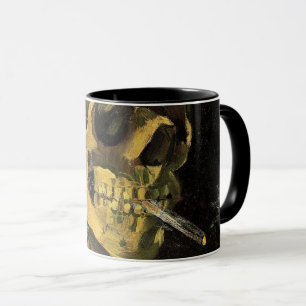 Skull with Burning Cigarette by Vincent van Gogh Mug
