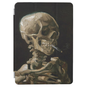 Skull with Burning Cigarette Vincent van Gogh Art iPad Air Cover