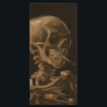 Skull with Burning Cigarette Vincent van Gogh Art Wood USB Flash Drive<br><div class="desc">Vincent van Gogh (Dutch, 1853 - 1890) Skull of a Skeleton with Burning Cigarette, 1885–86, Oil on canvas Unframed: 32 cm × 24.5 cm (13 in × 9.6 in) Early work by Vincent van Gogh. This small painting is part of the permanent collection of the Van Gogh Museum in Amsterdam....</div>