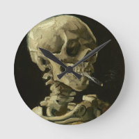 Skull with Cigarette by Van Gogh