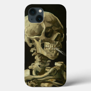 Skull with Cigarette Van Gogh Case-Mate iPhone Case