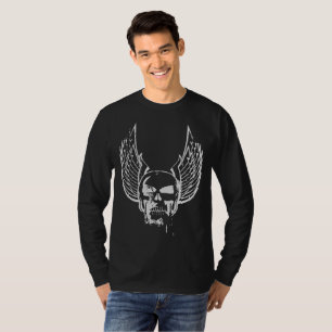 Skull with Ethereal Wings T-Shirt