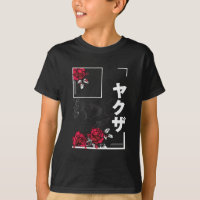 Skull With Flowers - Urban Japanese Style Design