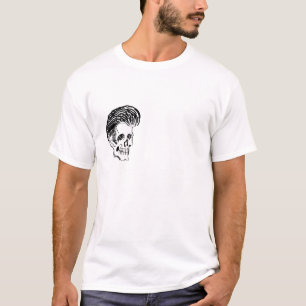 Skull with pompadour T-Shirt