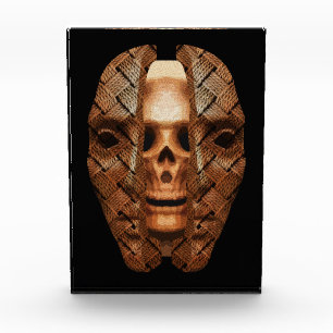 Skull Within: Unveiling Inner Complexity Photo Block