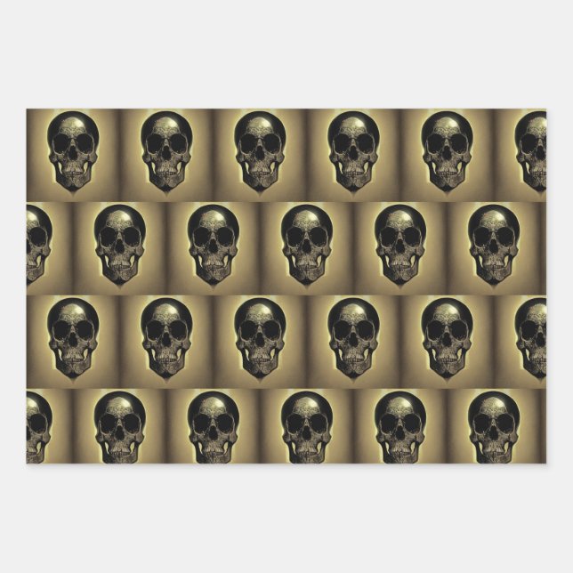 Skull Wrapping sheets Pagan (Front 3)