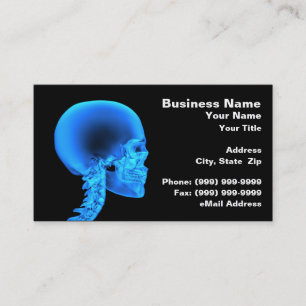Skull X-Ray Business Card