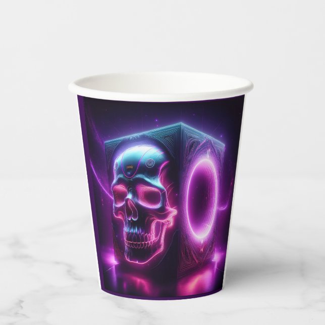 Skullbox Subwoofer Paper Cups (Front)