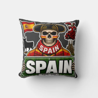 SkullCostume World Edition: Spain Cushion