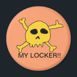 skulle locker magnet<br><div class="desc">My locker. Make sure they know</div>