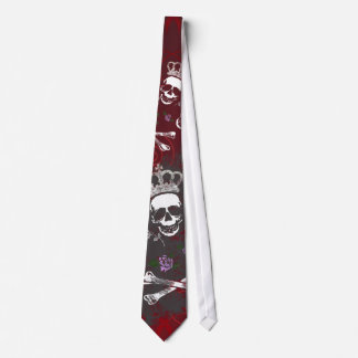 Skulls and Bone Tie