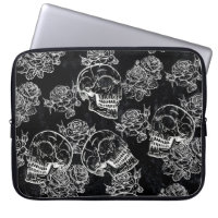 Skulls and Chalk Roses | Gothic Glam Funky Grunge