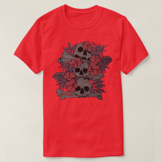 Skulls and crossbones T-Shirt (Design Front)
