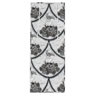Skulls and Crows Wine Gift Bag