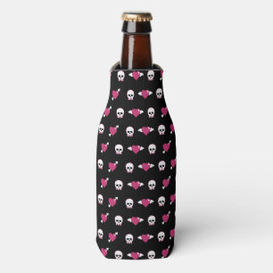 Skulls and hearts bottle cooler