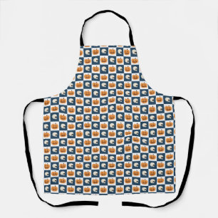 Skulls and Pumpkins Apron